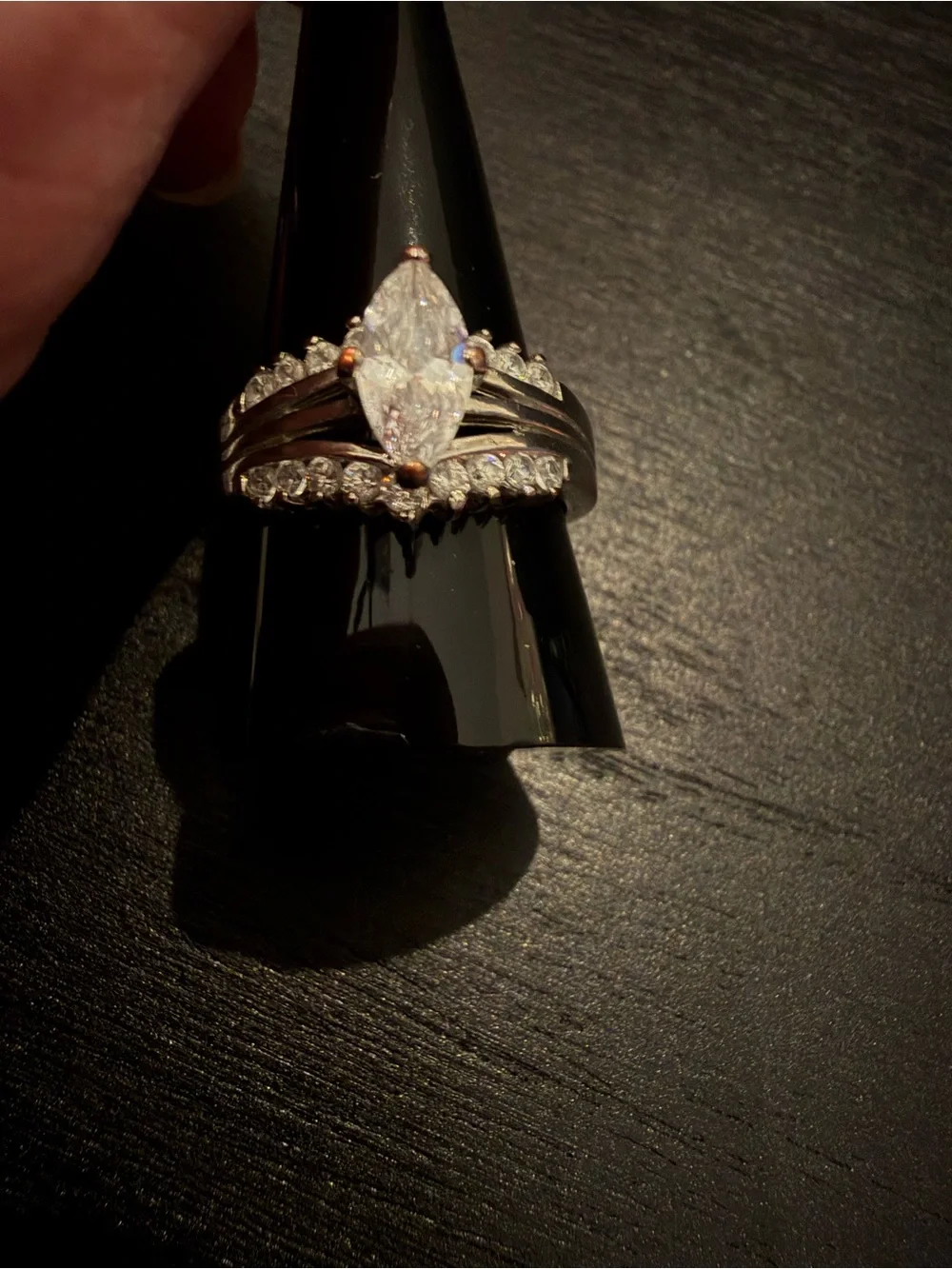 Crafting 3 rings with rhodium loss.